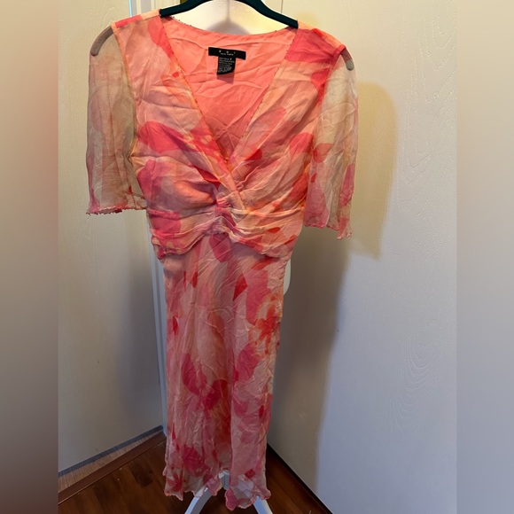 Vintage Silk ECI New York Dress Size 4 - Picture 1 of 4